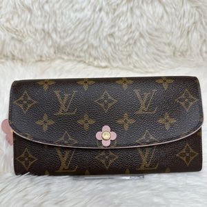 Louis Vuitton Monogram Bloom Flower Emilie Wallet